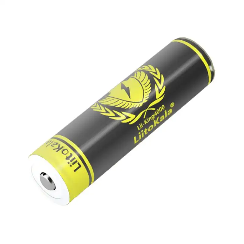 LiitoKala King4000-PCB 18650 3.7V 4000mAh Protected Li-ion Rechargeable Battery with PCB Circuit