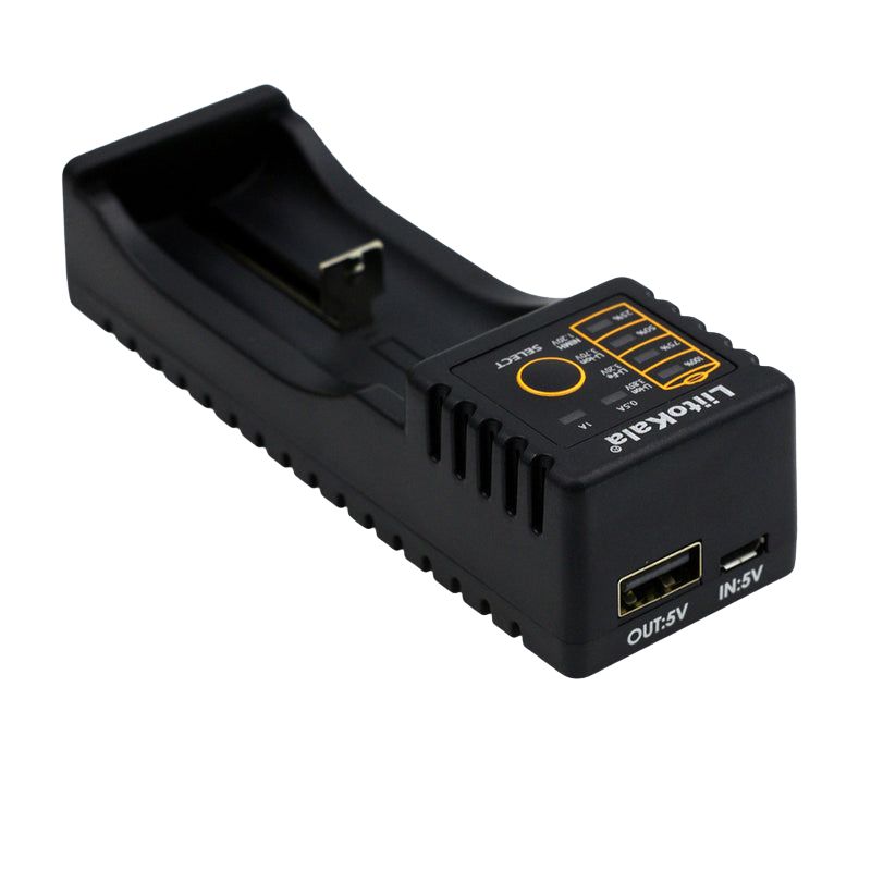 LiitoKala Lii-100 Smart Battery Charger – Universal USB Charger for Li-ion & NiMH Cells - Image 3