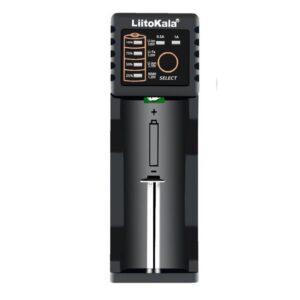 LiitoKala Lii-100B 18650 AA AAA Li-ion LiFePO4 NiMH Smart Battery Charger with 0V Activation and Dual Charge Modes