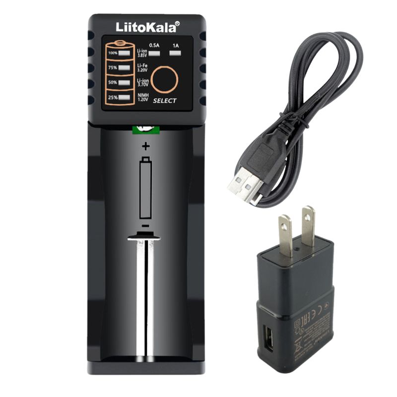 LiitoKala Lii-100B Universal Smart Battery Charger – 18650/AA/AAA/NiMH/Li-ion - Image 7