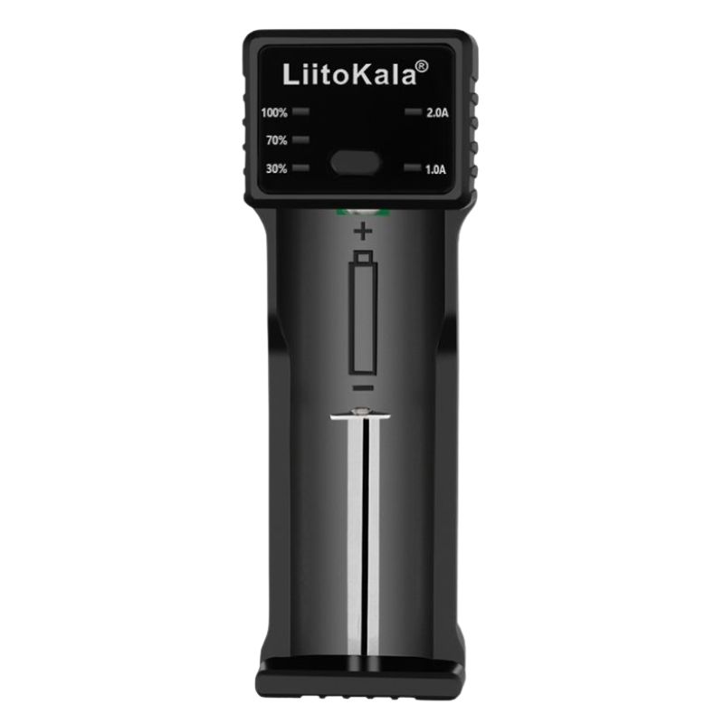 LiitoKala Lii-100C USB Smart Charger for Li-ion and NiMH Batteries 21700 18650 26650