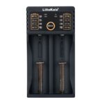 LiitoKala Lii-202 USB Dual-Slot Smart Charger for Li-ion and NiMH Batteries 18650 26650 14500