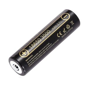LiitoKala Lii-35A-JT 18650 3500 mAh Pointed Top Li-ion Battery – Explosion-Proof Valve and High Capacity Cell