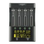 LiitoKala Lii-600 4-Slot Smart Charger for Li-ion and NiMH Batteries 18650 26650 14500 with Discharge Test