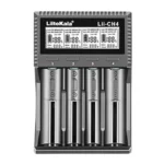 LiitoKala Lii-CH4 4-Slot USB Smart Battery Charger – Multi-Chemistry Charger for Li-ion, LiFePO4 & NiMH Batteries
