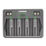 LiitoKala Lii-D4 Type-C 4-Slot Smart Charger for Li-ion NiMH and 9V Batteries 18650 26650 14500