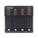 LiitoKala Lii-L16340 Smart USB 5V 4-Slot Charger for 16340 Li-ion Rechargeable Batteries
