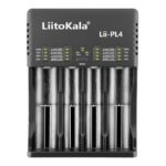 LiitoKala Lii-PL4 4-Slot AC/DC Smart Charger for Li-ion and NiMH Batteries 18650 26650 21700