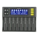 LiitoKala Lii-S8 EU 8-Slot Intelligent Charger for Li-ion LiFePO4 NiMH and 9V Batteries 18650 26650 14500